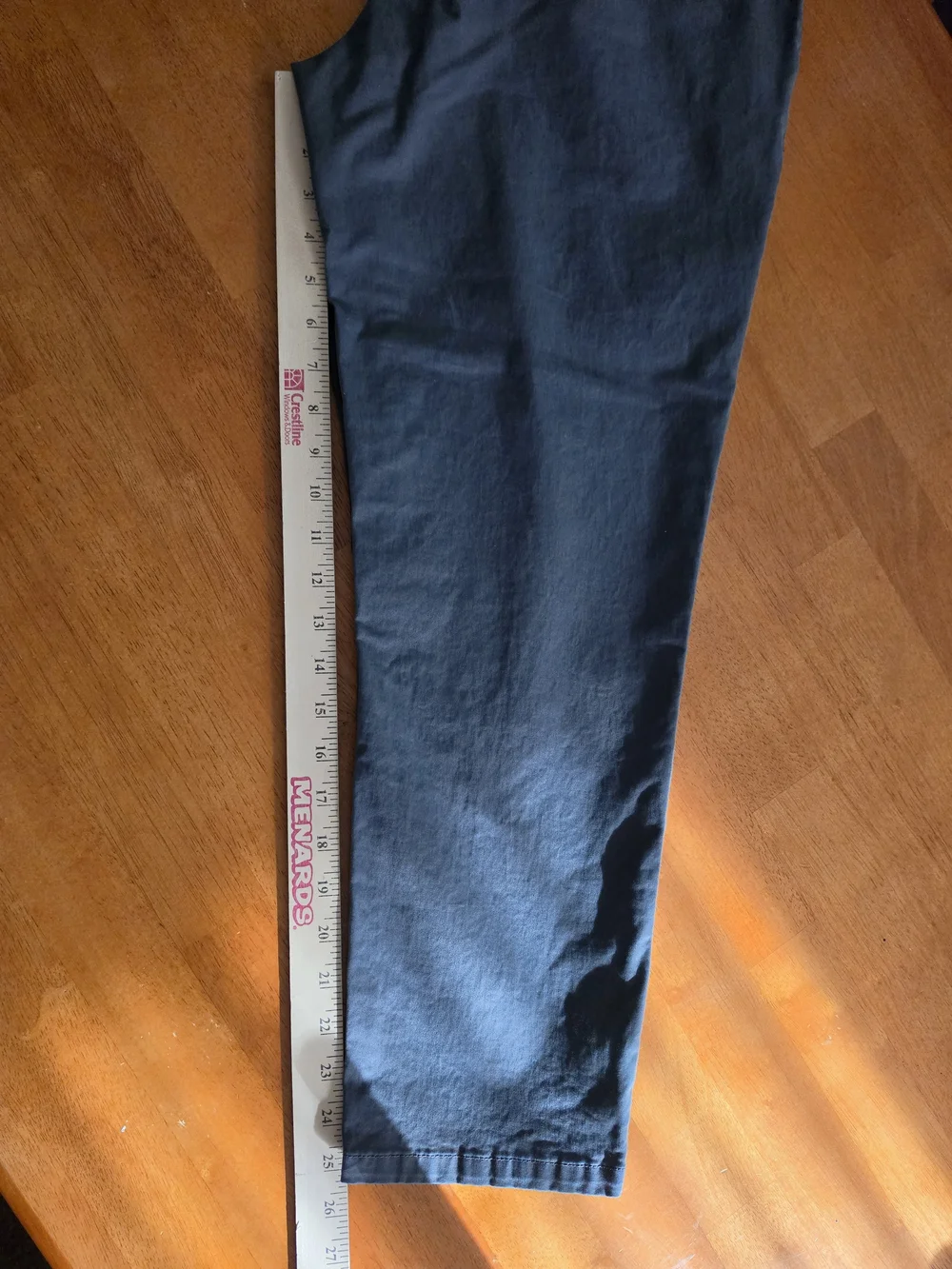 Under 510 Grey Tapered Chino Pants. 34x26